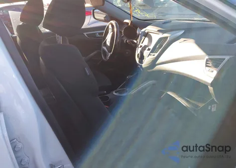 2017 Hyundai Veloster from USA, damaged, VIN KMHTC6AD8HU317081